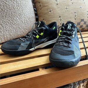 NIKE Kyrie Irving Athletic Shoes with Neon Accents